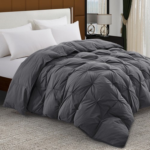 Pinch pleat goose feather - goose,